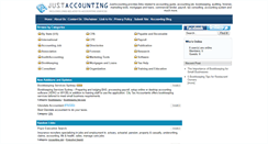 Desktop Screenshot of justaccounting.com